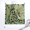 Victorian Floral Vintage Style Morris Inspired Damask Pimpernel Flowers Sage Black Custom Removable Wallpaper by Spoonflower Peel & Stick Wallpaper 2FT Wide